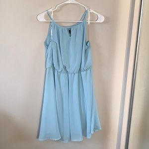 francesca’s baby blue dress